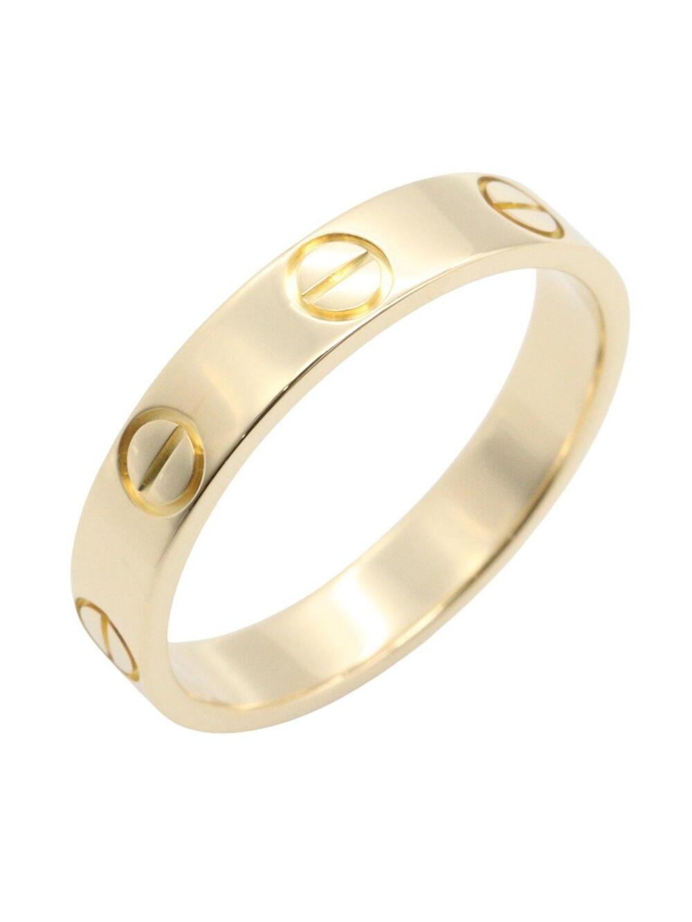 Cartier Mini Love Ring 18Kyg Yellow #334703C13B